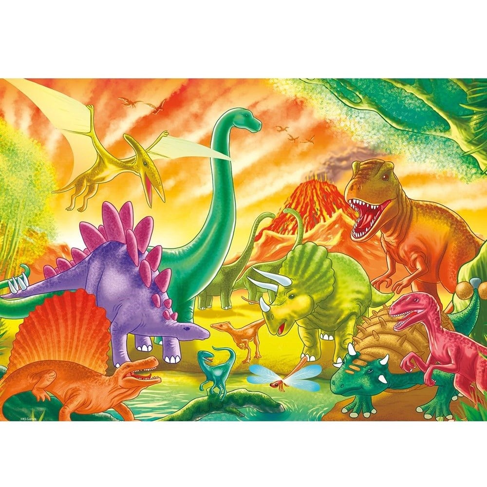 The Age Of Dinosaurs Jumbo Puzzle 50 Parça JP 31012