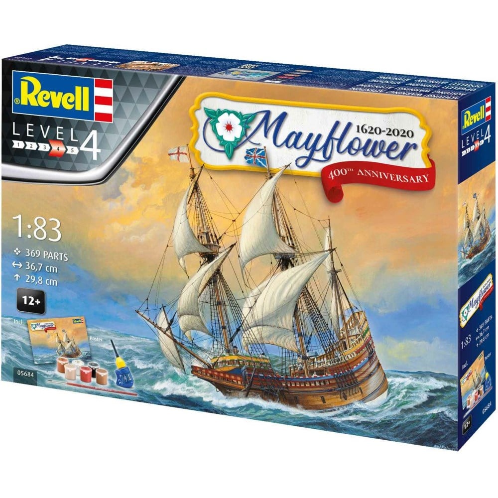 Ticaret Gemisi Maket Gift Set Mayflower 369 Parça 5684