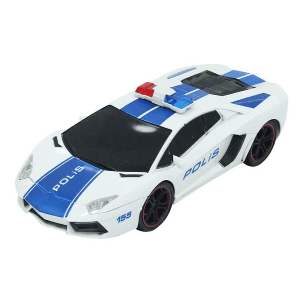 TOY-08 TOYSAN 1:16 POLICE CAR