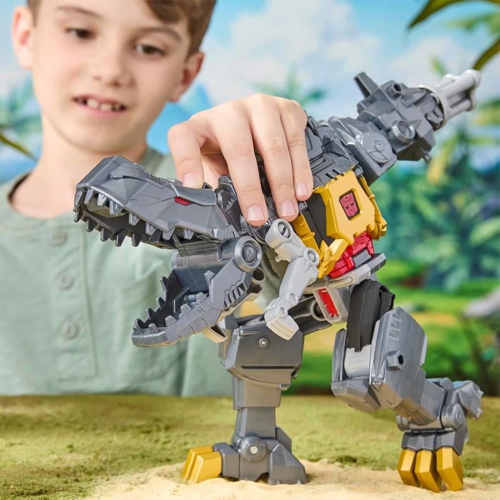 Transformers Cyberworld Grimlock Chomp And Battle Action Figure G0748