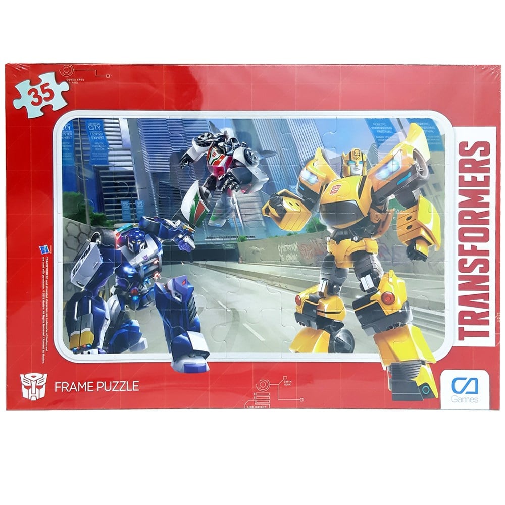 Transformers Frame Puzzle 35 Parça CA.5016-5017