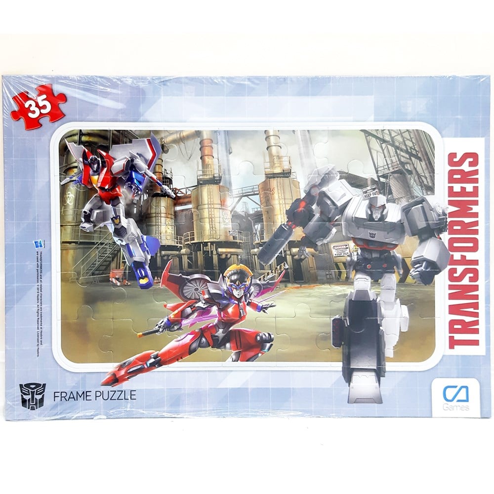 Transformers Frame Puzzle 35 Parça CA.5016-5017