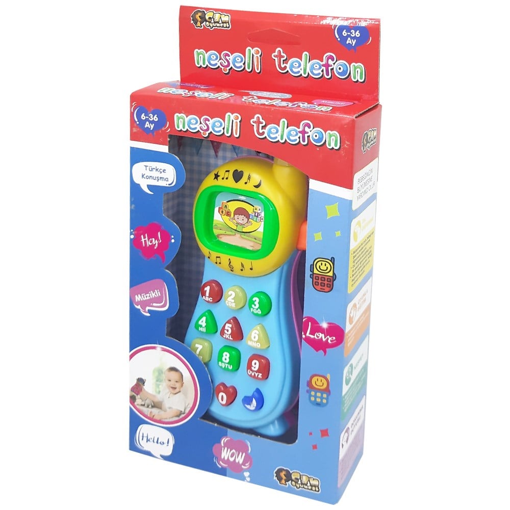 Türkçe Telefon Müzikli 20 Cm CN-253