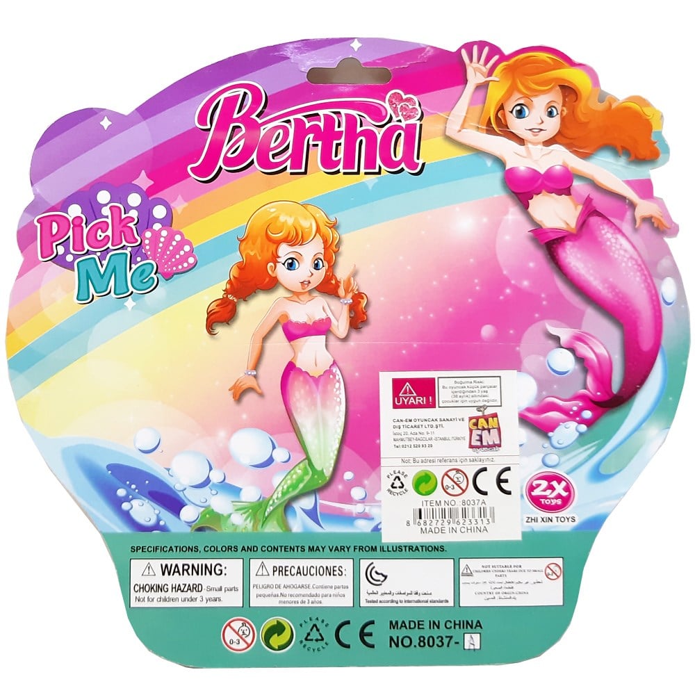 Üçlü Deniz Kızı 8037A
