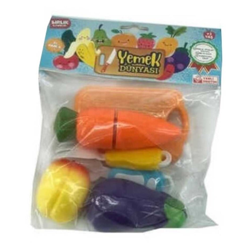 URT007-PVC-1A/B 3 MEYVELI KESILEBILEN SEBZE&MEYVE