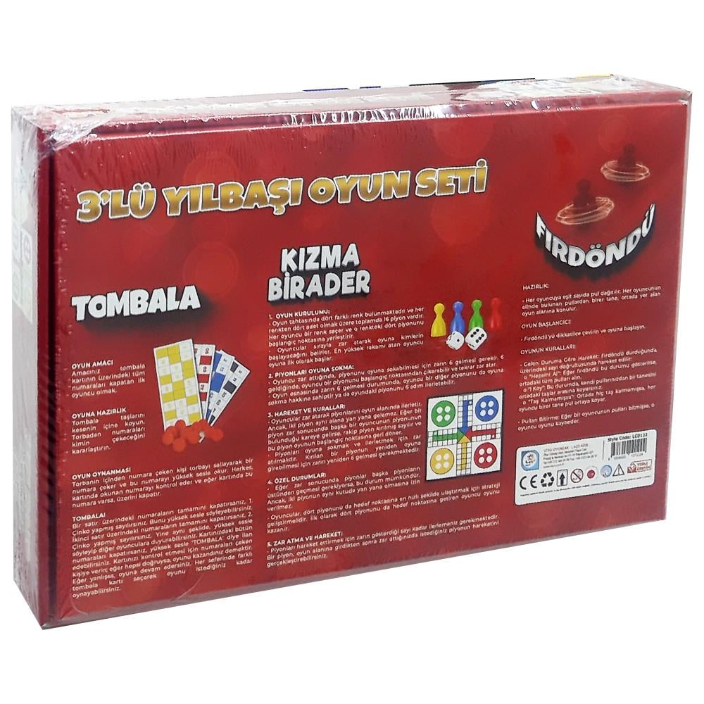 Utku Oyuncak 3 Lü Yılbaşı Seti LC0122
