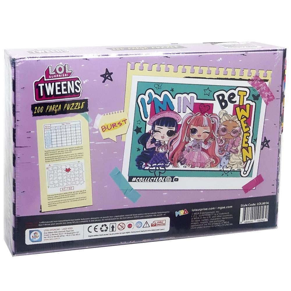 Utku Oyuncak Lol 200 Parça Puzzle LOL0056