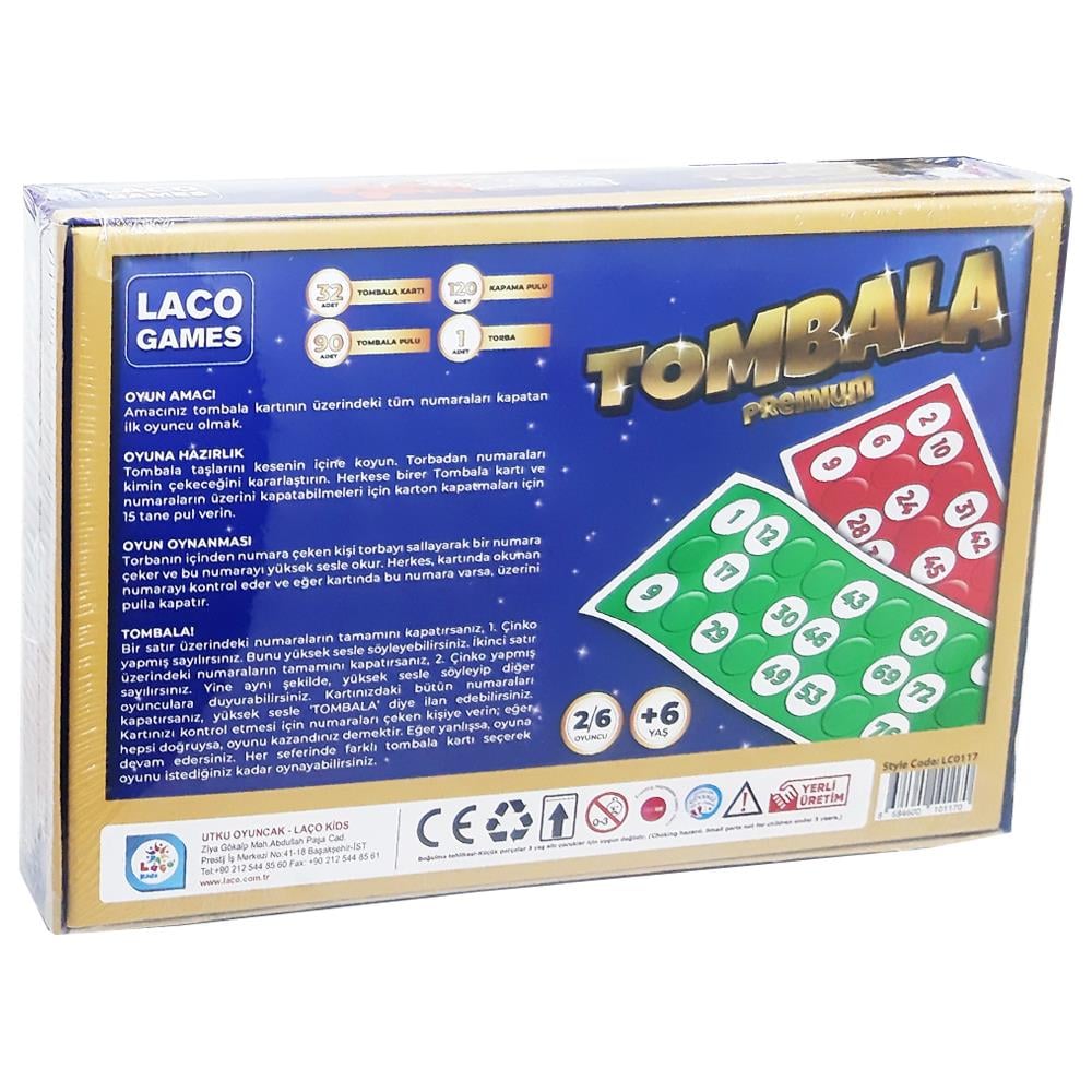 Utku Oyuncak Tombala Premium LC0117