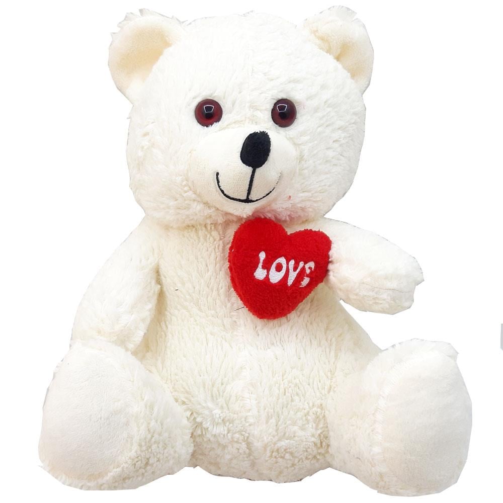 Uyaroğlu Oyuncak Peluş Kalpli Ayı 40 Cm