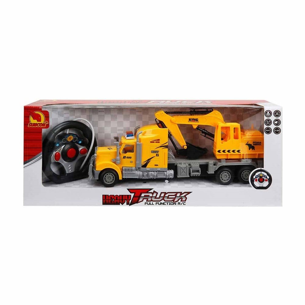 Uzaktan Kumandalı Işıklı İnşaat Araçları 01993 SUN-RST-SNC-R/C 1:32
