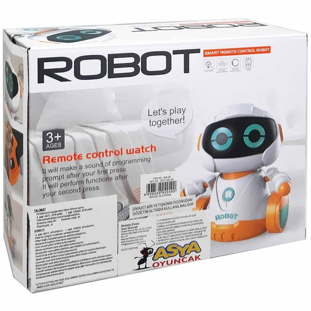 Uzaktan Kumandalı Mini Robot Saatli 19727-620-2A
