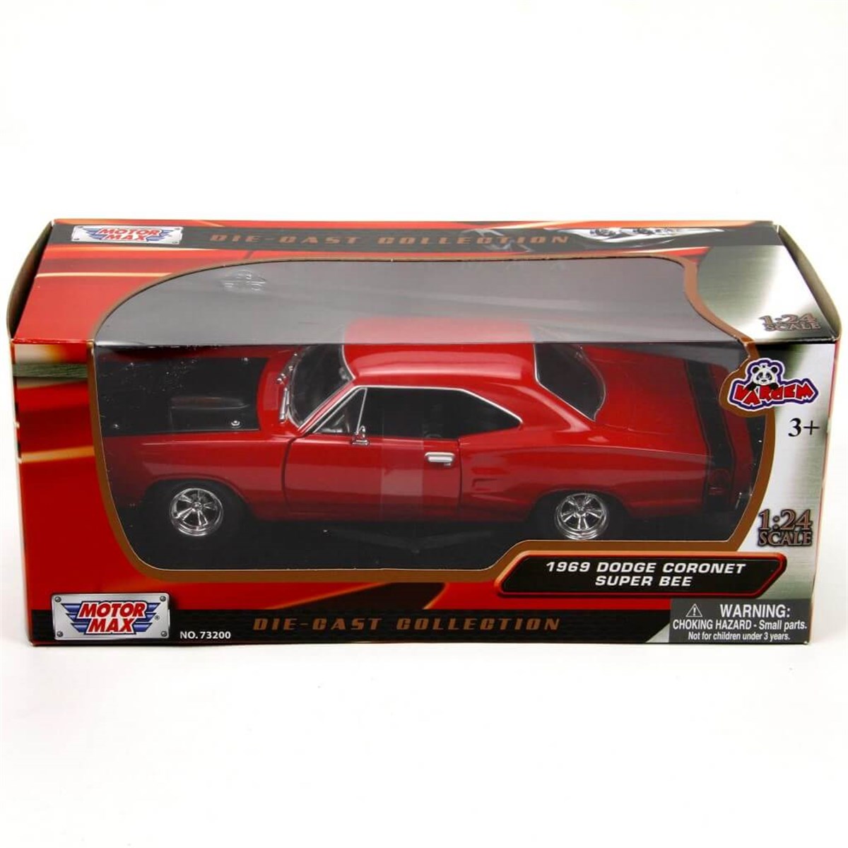 Vardem Oyuncak 1:24 1969 Dodge Coronet SuperbeeMM-73315AC 1:24 1969 DODGE CORONET SUPER BE Fiyatı | Samatlı Toptan Oyuncak - B2B
