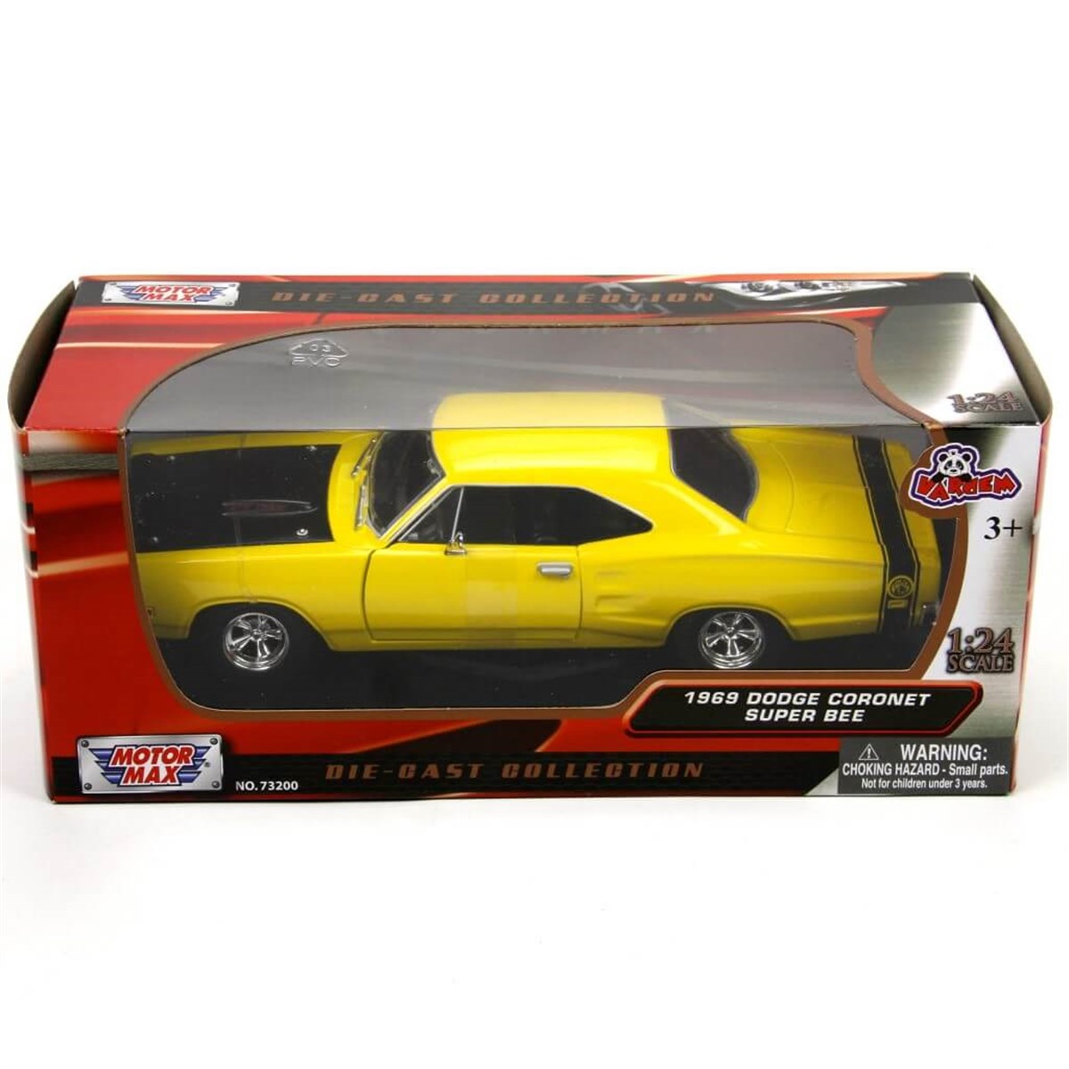 Vardem Oyuncak 1:24 1969 Dodge Coronet SuperbeeMM-73315AC 1:24 1969 DODGE CORONET SUPER BE Fiyatı | Samatlı Toptan Oyuncak - B2B