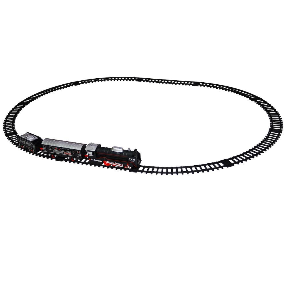 Vardem Oyuncak 20 Parça Işıklı ve Sesli Classic Model Tren Set JHX6683