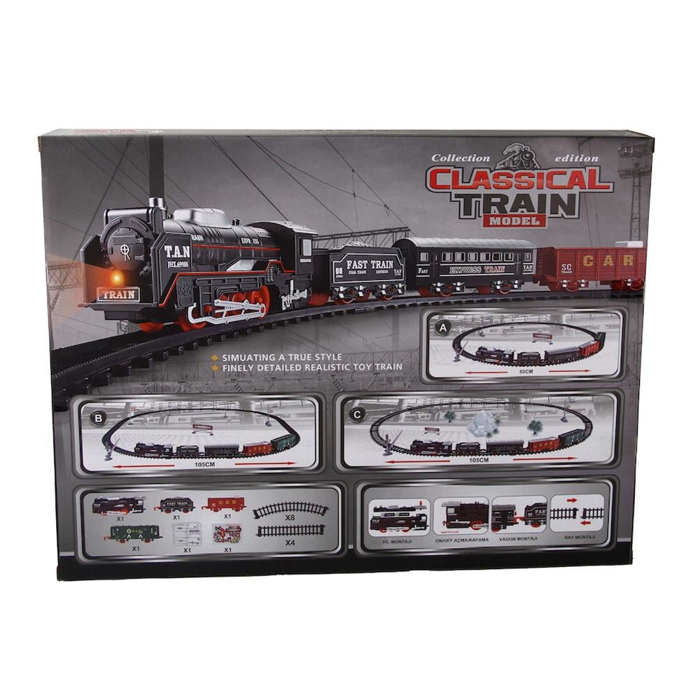 Vardem Oyuncak 23 Parça Classic Model Tren Set JHX6686