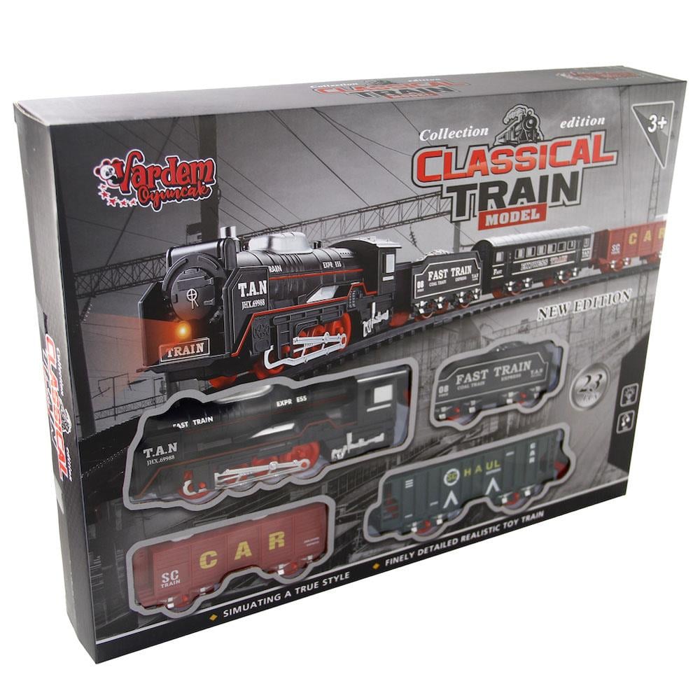 Vardem Oyuncak 23 Parça Classic Model Tren Set JHX6686
