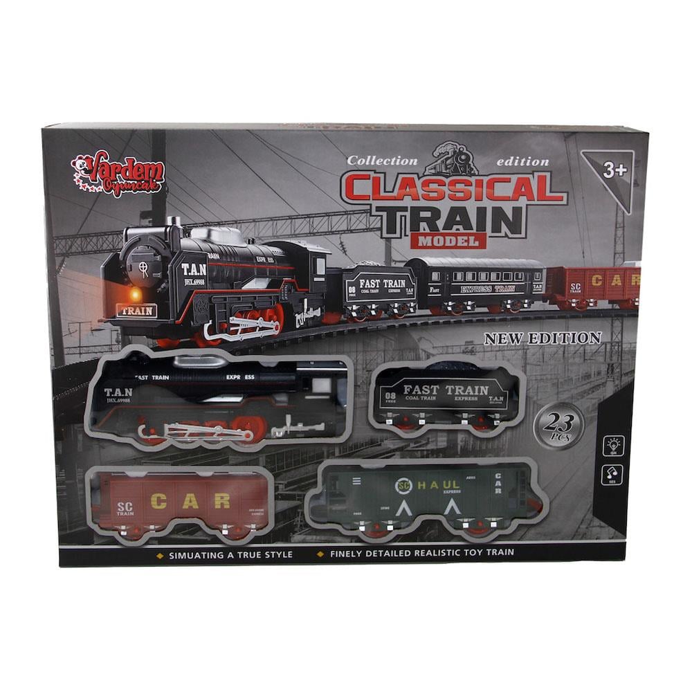 Vardem Oyuncak 23 Parça Classic Model Tren Set JHX6686