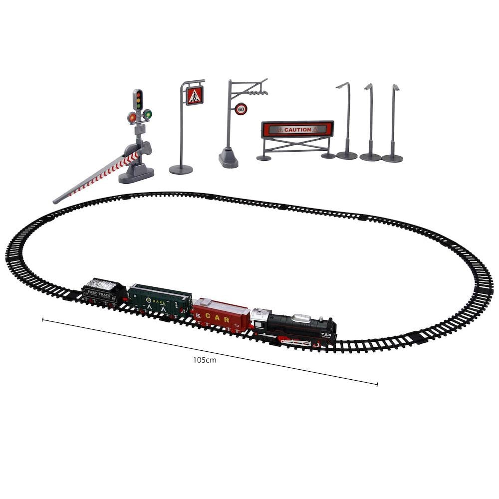 Vardem Oyuncak 23 Parça Classic Model Tren Set JHX6686