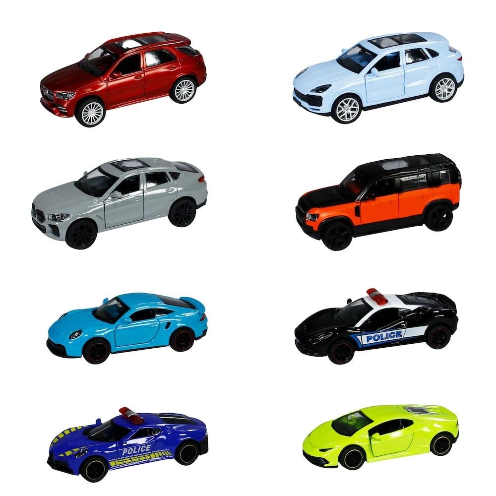 Vardem Oyuncak 9 Parça 1:43 Çek Bırak Metal Araba NTF-6843-9A