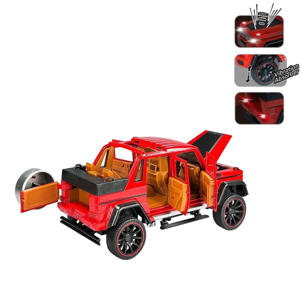 Vardem Oyuncak Çek Bırak 1:22 Sesli ve Işıklı Jeep HCL-902A