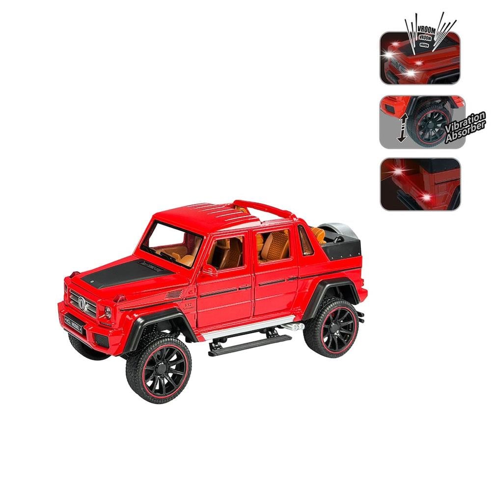 Vardem Oyuncak Çek Bırak 1:22 Sesli ve Işıklı Jeep HCL-902A