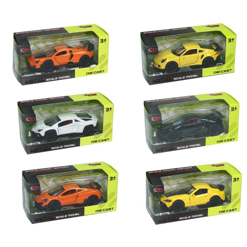 Vardem Oyuncak Çek Bırak 1:36 Metal Araba KM-3651A-3661A