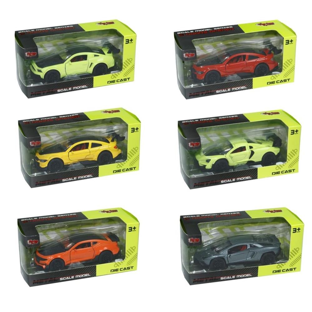 Vardem Oyuncak Çek Bırak 1:36 Metal Araba KM-3651A-3661A