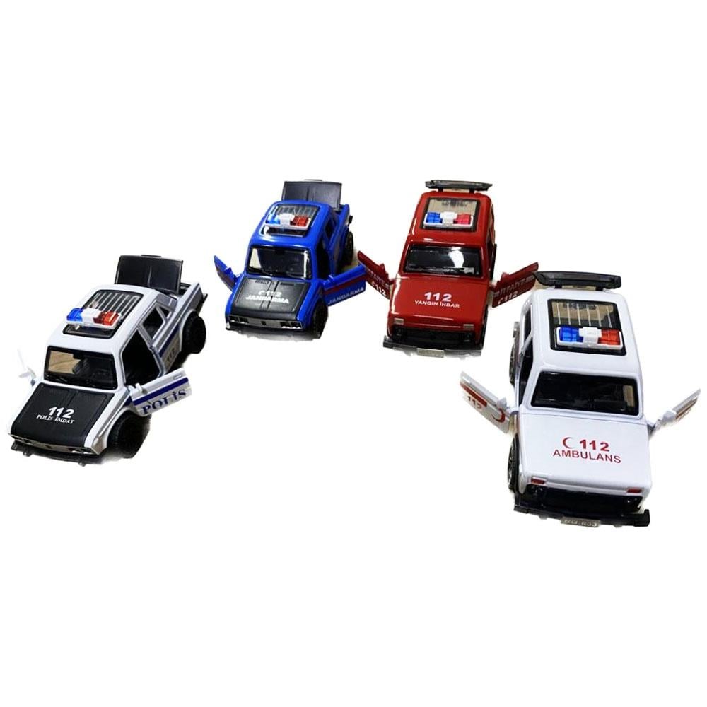 Vardem Oyuncak Çek Bırak 1:36 Metal İlk Yardım Araçları KM-36152C