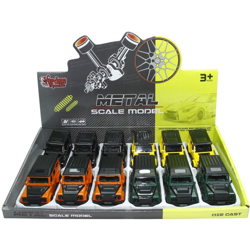 Vardem Oyuncak Çek Bırak 1:36 Metal Jeep KM-36101C