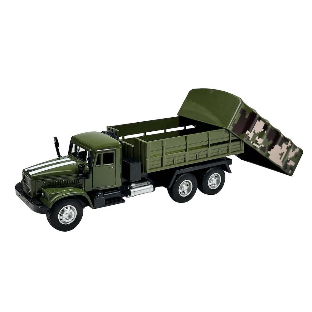 Vardem Oyuncak Çek Bırak 1:50 Kamuflajlı Kamyon WK-2217-10