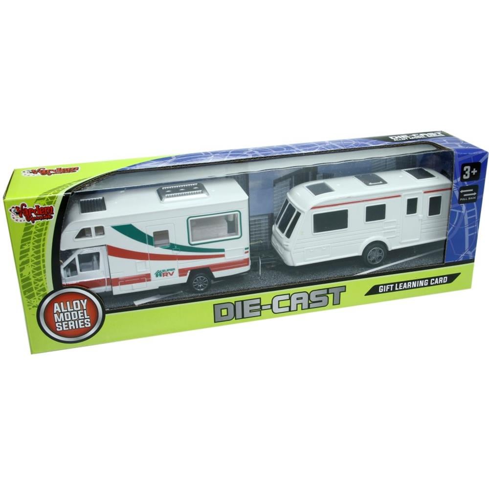 Vardem Oyuncak Çek Bırak Die-Cast 2'Li Karavan XFD889-391