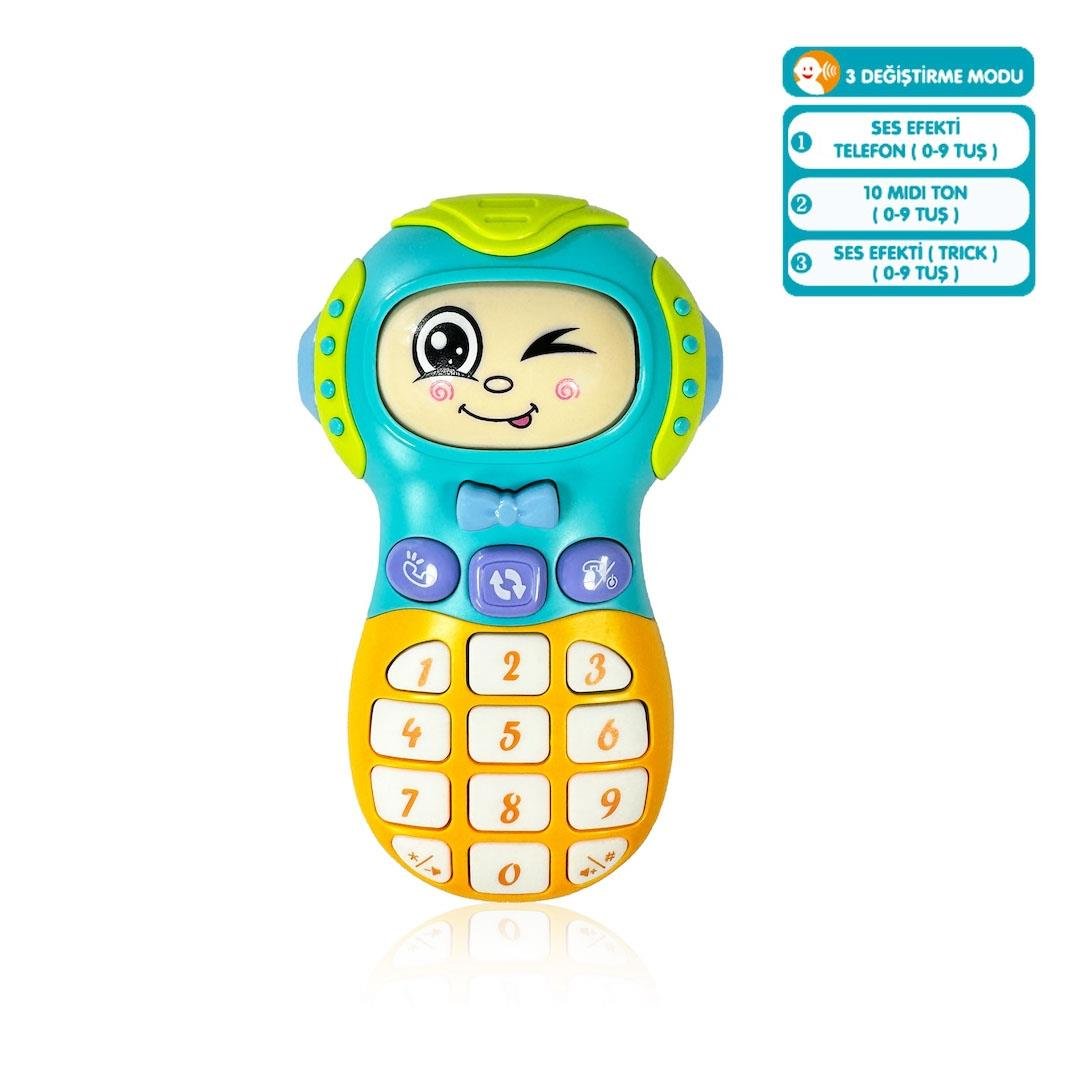 Vardem Oyuncak Işıklı ve Müzikli Cep Telefonu Bebek Piyanosu JLG-855-40A