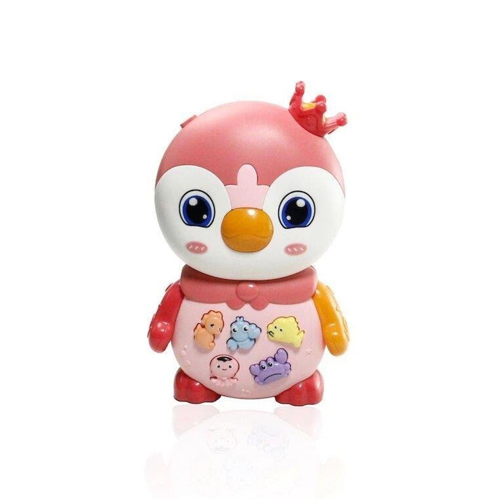 Vardem Oyuncak Işıklı ve Müzikli Penguen Bebek Piyanosu JLG-855-136A