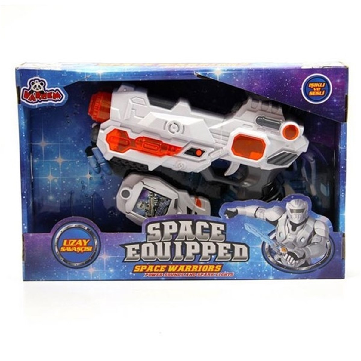 Vardem Oyuncak Lm888-5C 5F Işıklı Sesli 2 Parça Uzay