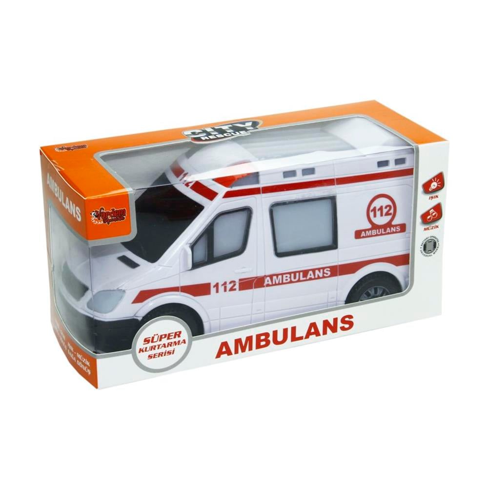 Vardem Oyuncak Pilli Ambulans, İtfaiye Arabası SM-488-588