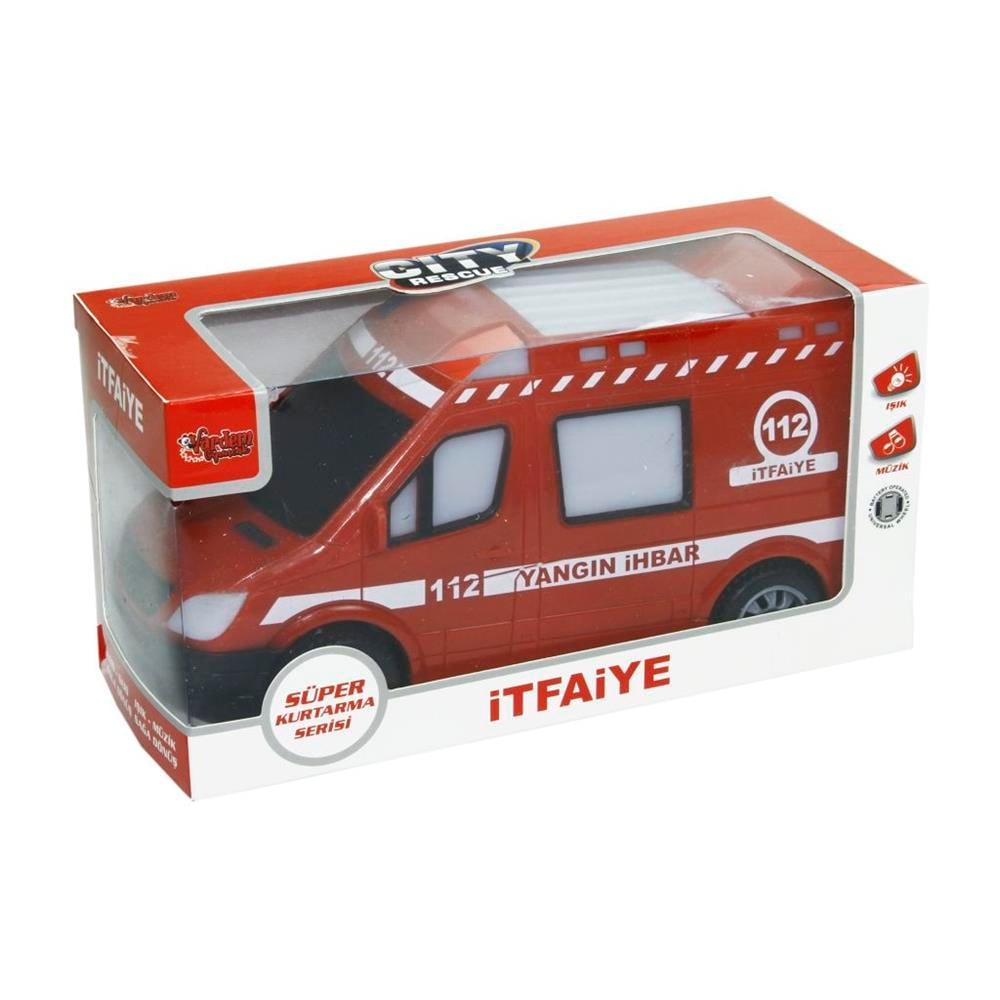 Vardem Oyuncak Pilli Ambulans, İtfaiye Arabası SM-488-588