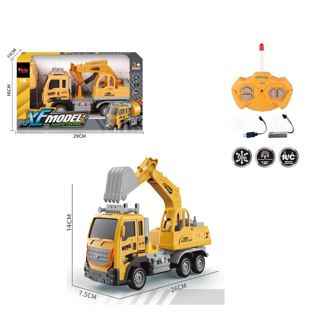 Vardem Oyuncak Uzaktan Kumandalı Full Fonksiyon Şarjlı 1:16 XF Model İş Kamyonu