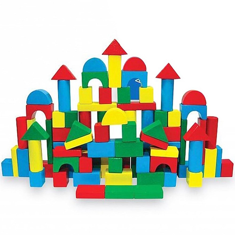 Woodoy 100 Parça Ahşap Blok KR085