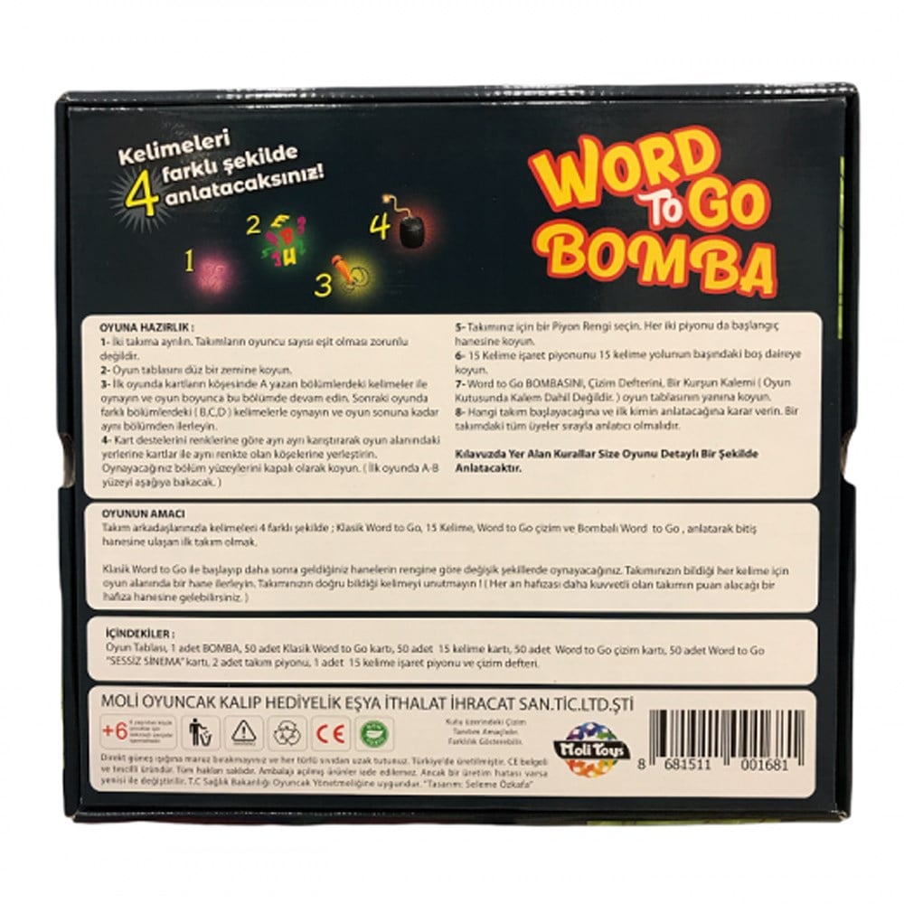 Word To Go Bomba 12+ XXL