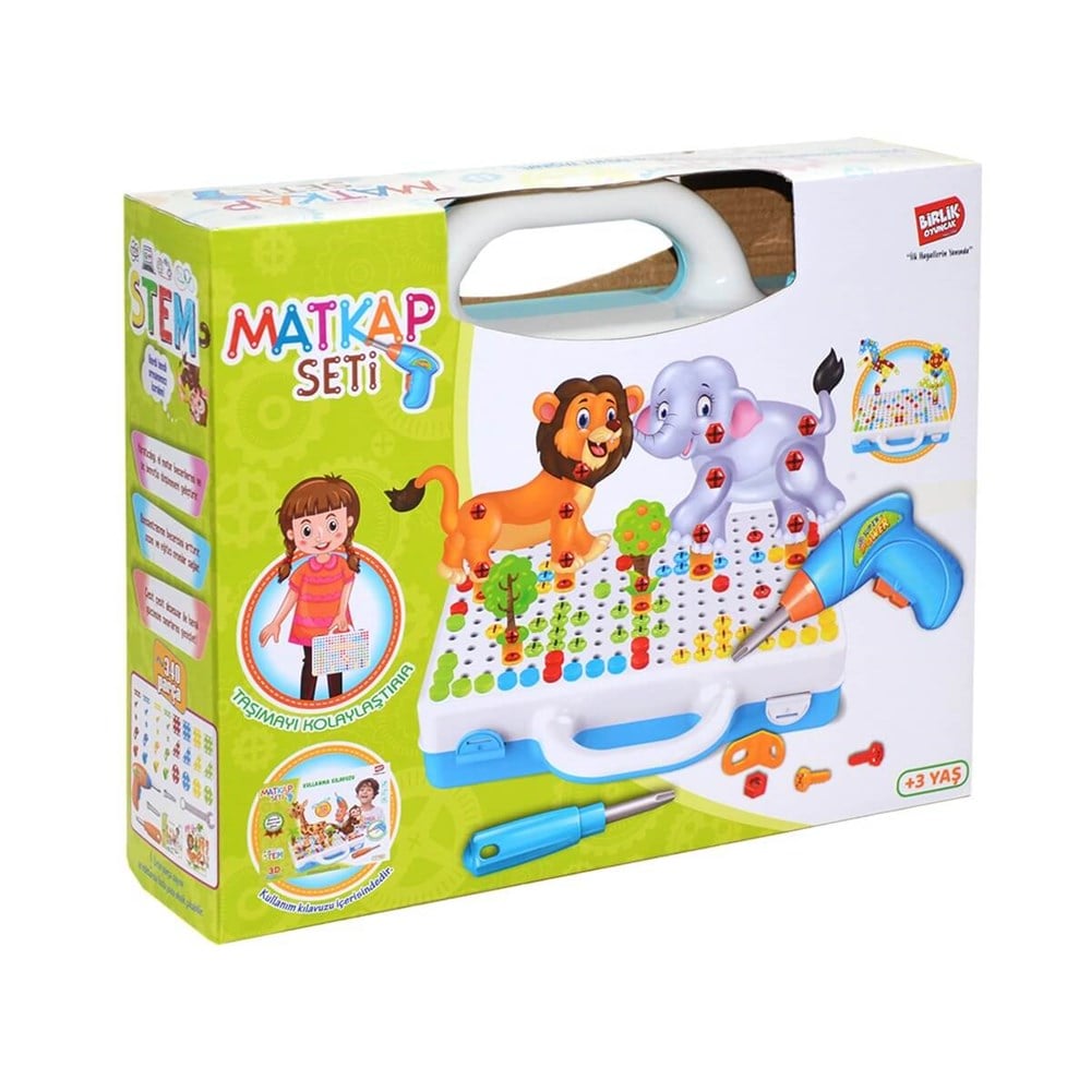 Yaratıcı 3D 340 Parça Matkaplı Tamir Seti