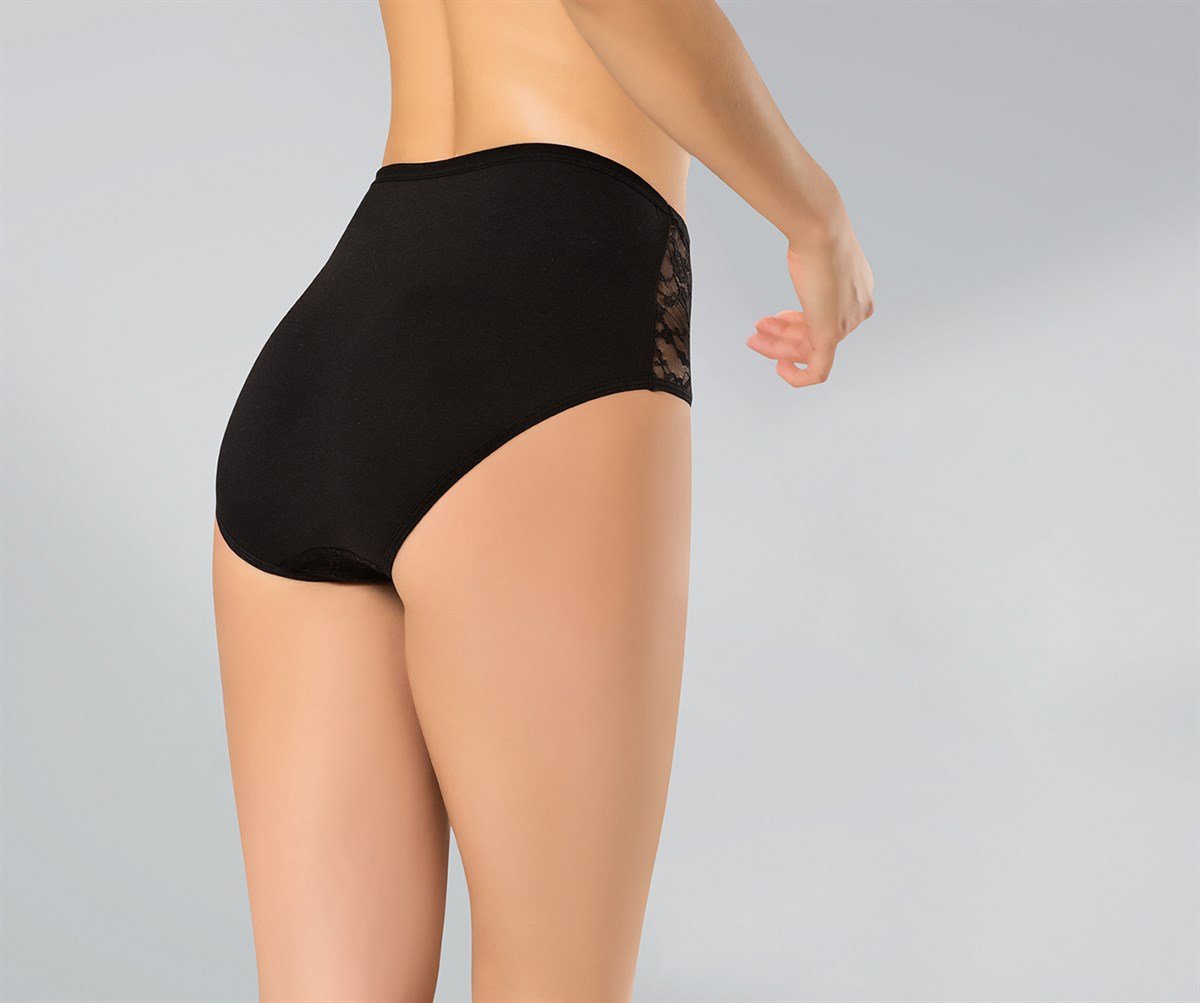 ELASTAN DANTELLİ SEMİ BATO