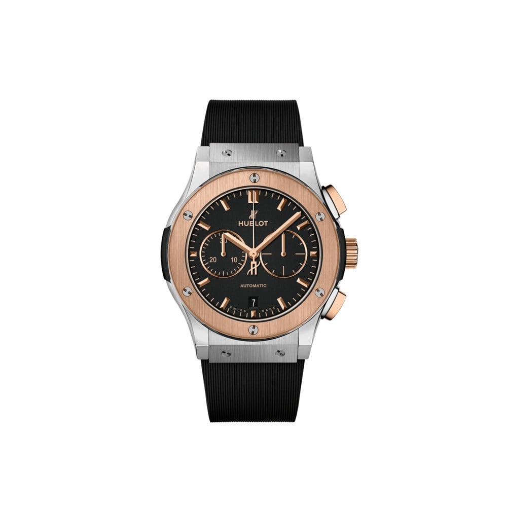 Hublot Classic Fusion Chronograph Titanium King Gold