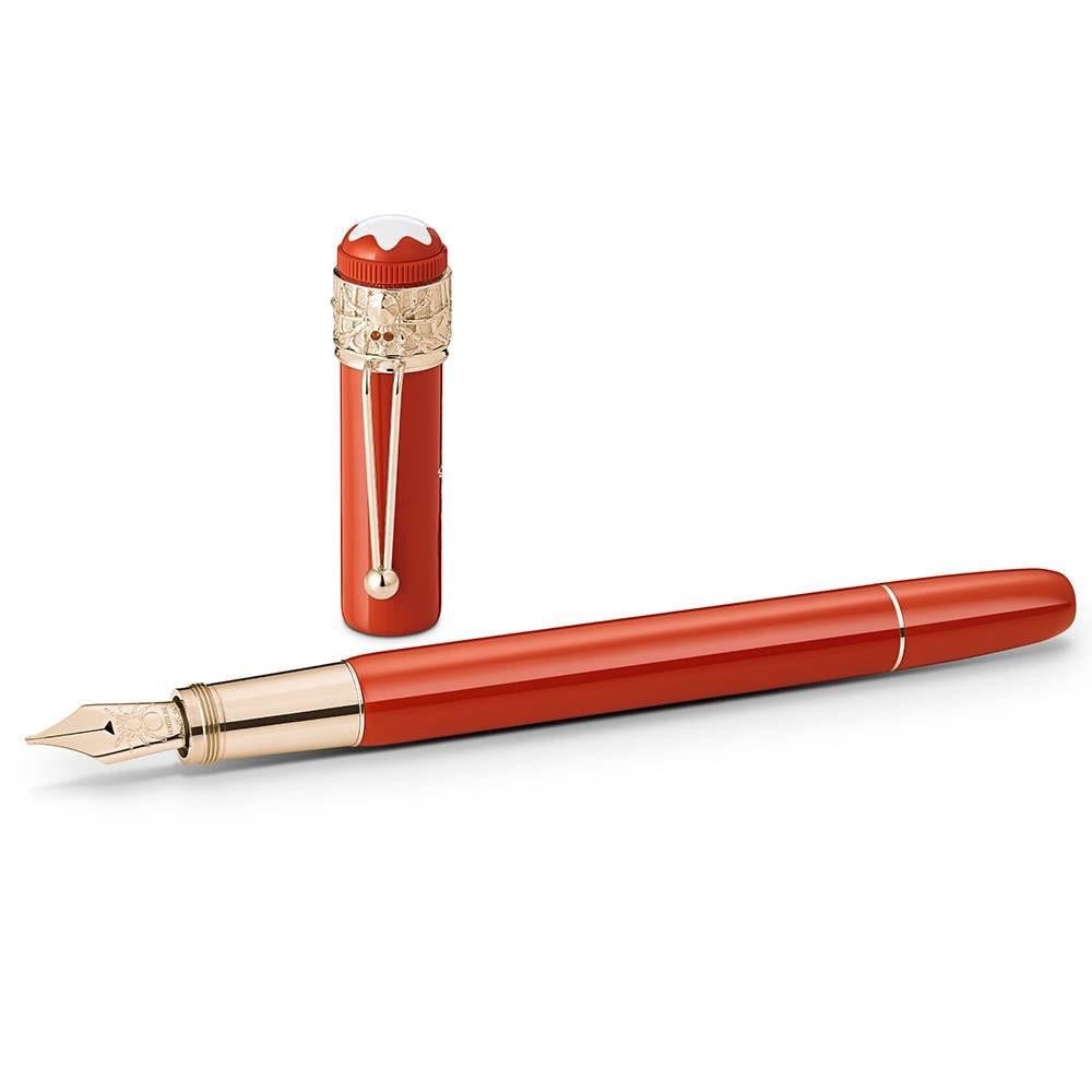 Montblanc Special Edition Rouge et Noir Spider Dolma Kalem Mercan