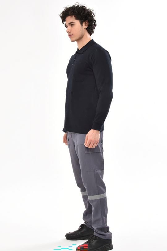 20/10 İKİ İPLİK P. YAKA SWEAT OPANENT -Siyah