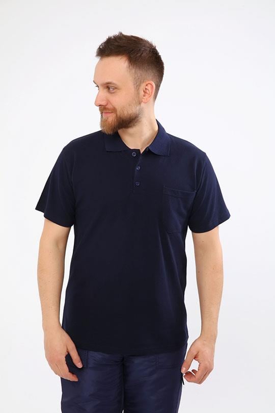 ÇAMDALI PİKE ÖRME POLO YAKA TSHİRT OPANENT -Lacivert
