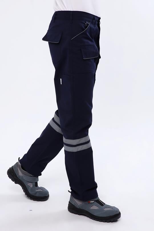 MULTI-POCKET TROUSERS FROM BLEND - Navy Blue
