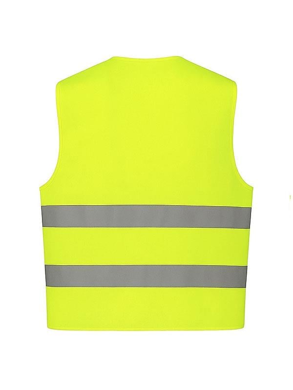 MİCRO İKAZ YELEĞİ STANDART-Neon Sarı