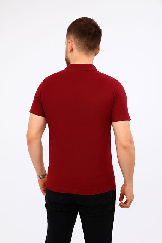 MUALTA 30/1 SUPREM POLOYAKA TSHİRT OPANENT -Bordo
