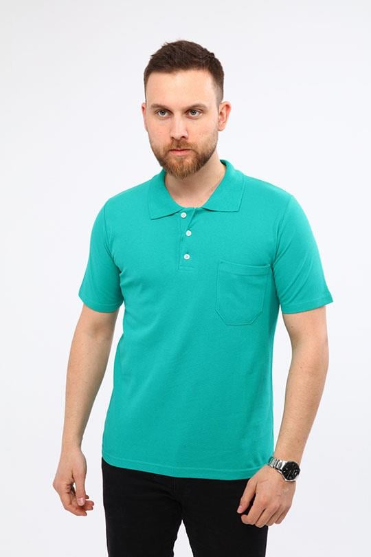 MUALTA PİKE ÖRME POLO YAKA TSHİRT OPANENT -Benetton Yeşili