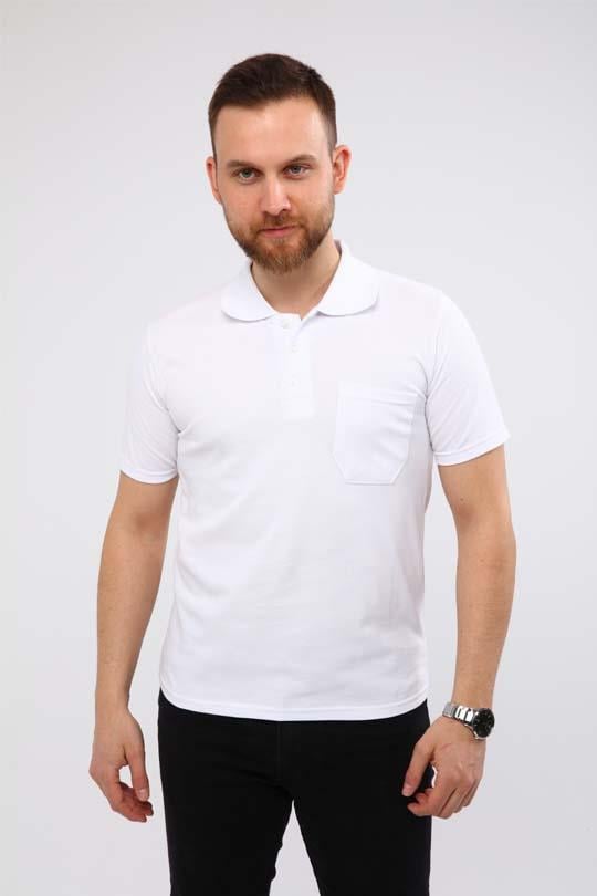 MUALTA PİKE ÖRME POLO YAKA TSHİRT OPANENT -Beyaz